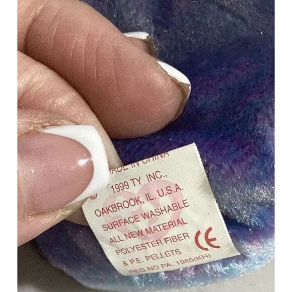 Lot Of Ty Beanie Baby America, Ariel, Birthday, Clubby II, Panda, Signature Bear - Picture 9 of 16